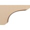Ekena Millwork 10"W x 30"D x 20"H Classic Legacy Rough Cedar Woodgrain TimberThane Corbel, Primed Tan CORUR10X30X20LGYRCPR - alternate 5